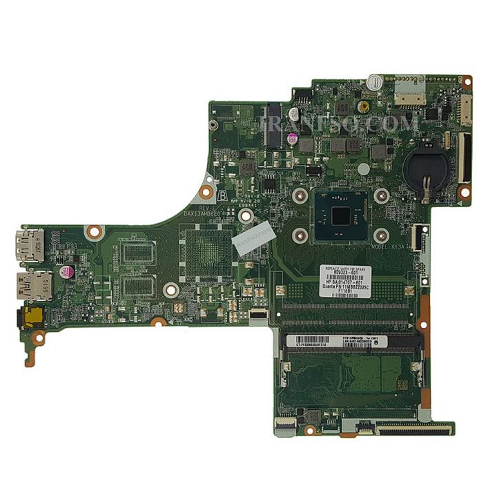 مادربرد لپ تاپ اچ پی Pavilion 17-G_CPU-Pentium N3700_DAX13AMB6E0 گرافیک اینتلی